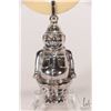 Image 2 : Vintage sterling silver English "Bobby" baby toy with British hallmarks