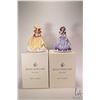 Image 1 : Two boxed Royal Doulton figurines from the Pretty Ladies series including Heartfelt Wishes HN5421 an