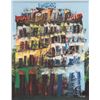 Image 2 : Two artist signed framed acrylic on canvas paintings, titled on verso, "Habana Cuba", both 9 1/2" X 