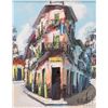 Image 3 : Two artist signed framed acrylic on canvas paintings, titled on verso, "Habana Cuba", both 9 1/2" X 