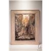 Image 2 : Jack Markell framed original acrylic on canvas painting of a birch tree forest, 25 1/2" X 19 1/2". N