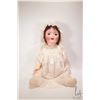 Image 1 : Antique 27" Huebach Korppeldorf bisque head baby doll, mold no. 342.12. Bisque head with open mouth 