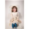 Image 1 : Antique 33" Heinrich Handwerck/ Simon Halbig bisque head doll. Sleep eyes, open mouth, human hair wi