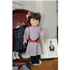 Image 5 : Vintage Pleasant Company American girl Samantha with Pleasant company trunk, dresses, accessories, a