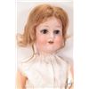 Image 2 : Antique C.M. Bergmann Waltershausen doll 1916.9. Bisque head with glass sleep eyes, open mouth and m