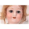 Image 3 : Antique C.M. Bergmann Waltershausen doll 1916.9. Bisque head with glass sleep eyes, open mouth and m