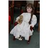 Image 1 : Antique Simon & Halbig 1079.16 bisque head doll on jointed composition body, 31" in height, sleep ey