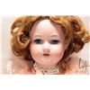 Image 3 : Antique C.M. Bermann bisque head 27" doll on jointed composition body with brown glass sleep eyes. N