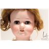Image 5 : Antique C.M. Bermann bisque head 27" doll on jointed composition body with brown glass sleep eyes. N