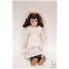Image 1 : Antique 18" Kestner 166.7 bisque head doll on leather body. No cracks seen to bisque  Note: Viewing 
