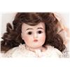 Image 2 : Antique 18" Kestner 166.7 bisque head doll on leather body. No cracks seen to bisque  Note: Viewing 
