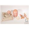 Image 1 : Antique Armand Marseille 341 Dream Baby hand puppet and a 341/4 Dream baby head plus two antique cel