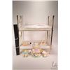 Image 3 : Set of dolls bunk beds in brass tone with mattresses, note: can be made into two single beds and a c
