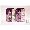Image 1 : Two boxed 35th Anniversary Barbie dolls including blonde and brunette dolls