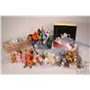 Image 1 : Large selection of vintage and collectible toys including Barbies and Barbie furniture and a selecti
