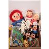 Image 2 : Selection of vintage dolls including Campbells Soup kids, vintage Mickey Mouse puppet, Raggedy Ann d