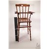 Image 2 : Wooden doll's high chair 26" in height