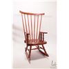 Image 3 : Two pieces of doll furniture including 16" wide park bench and a rocking chair