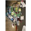 Image 1 : Two Smor Roasting Grills, a toasting fork and floating fishing net, two hotdogs, forks, two fish rod