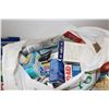 Image 2 : Selection of medical items including Advil liquid gels, Tylenol, Buckleys lozenges, Rolaids, contact