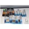 Image 1 : Selection of Shell brand batteries including 2 9V, 8 AAA, 4 C cells and 2 D cells