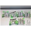 Image 1 : Selection of Energizer rechargeable batteries including 4 C cells and 8 D cells