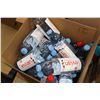 Image 2 : Two cases w/ 24 500ml each of Evian spring water. Plus box w/ 17 500ml, 6 1L, 6 750ml and 5 1.5L bot