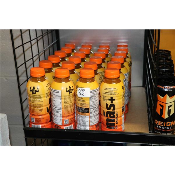 24 500 ml bottles of Mas + Orange D'or
