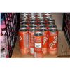 Image 1 : 25 355ml cans of Guru Energy Peach Mango Punch