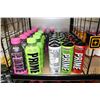 Image 1 : Selection of Prime energy drink including 9 500ml regular and 4 lemon lime. Plus 6 355ml cans of Pri
