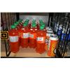 Image 1 : Selection of Orange Crush including 18 591ml bottles and 4 473ml king cans