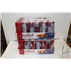 Image 1 : Two flats w/ 24 355ml cans each of Red Bull Winter Edition energy drink