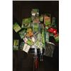 Image 1 : Selection of new in packaging camping accessories including Smores Grills, toasting forks, campfire 