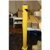 Image 1 : Uline safety bollard measuring 60" tall & 5 1/2" in diameter, new in box