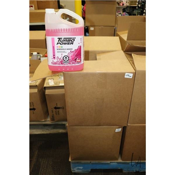 Twelve 3.78L containers of Turbo Power bug wash