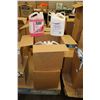 Image 1 : Ten 3.78L containers of Turbo Power bug wash and two 3.78L containers of windshield washer concentra