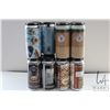 Image 1 : Selection of craft beer including 4 x 473ml cans of Medicine Hat Brewing Company Brick and Morter Po