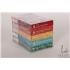 Image 1 : Five packages X 2 of Vuse nicotine pods including Exotic Mix, Blood Orange, River Mint, Vanilla and 