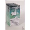 Image 1 : Three X 10ml packages of Vuse Go 5000 Spearmint Ice disposable nicotine devices  Note: Age appropria