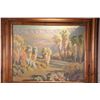 Image 1 : Artist signed acrylic on canvas painting titled on verso "Indian Canyon in early morning light, 24" 