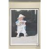 Image 2 : Len Gibbs framed limited edition print "Garden Party" pencil signed by artist 18/295, overall dimens