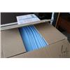 Image 2 : One full and one partial box of Atco food service red wipes and a full box of blue wipes