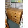 Image 1 : Semi contemporary dining room server with fold over, heat protected top, made by Thomasville, 34" H 