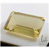 Image 1 : 62.72 ct. Certified Lemon Quartz gemstone with certificate provided by consignor