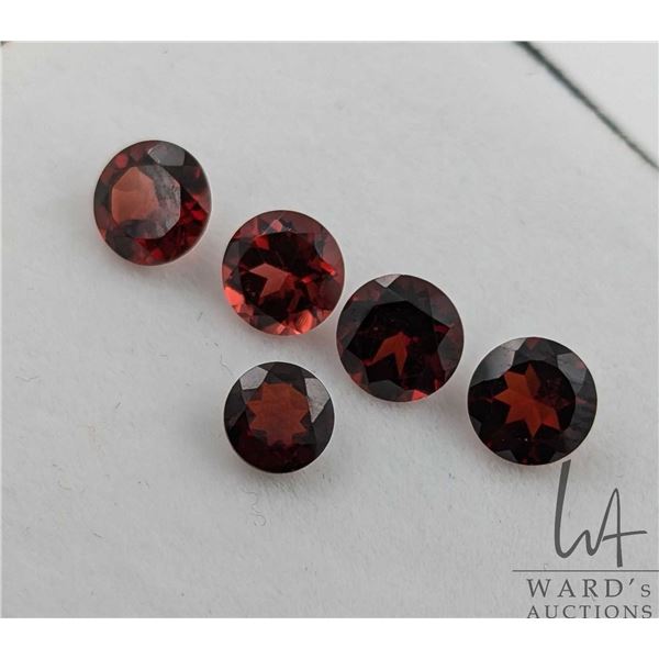 4.24ct Certified Spessartite garnet gemstone parcel with certificate provided by consignor