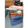 Image 1 : Selection of sewing and quilting supplies including cutting mat, measuring tools, cutting tools, qui