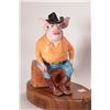 Image 2 : Three figural sculptures including artist made "Forever Pals" 9" in height, a woman sleeping in an a