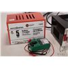 Image 2 : Two battery chargers including a Motomaster 5 amp battery charger and Allanson 10 amp battery charge