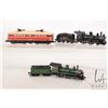Image 1 : Three HO train engines including two Bachmann engines with tenders and sound and a Lima mountain eng