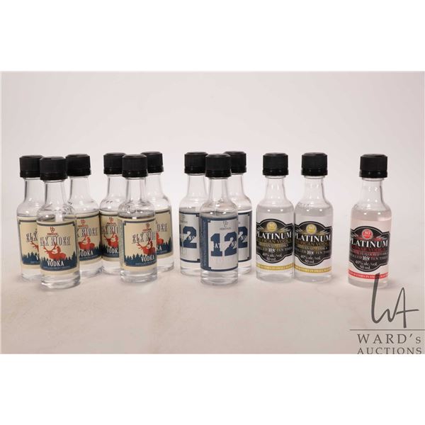 Vodka Miniatures/ Various Brands/ 12 X 50ml/ 40% ABV  Note: Alcohol cannot be insured by any courier